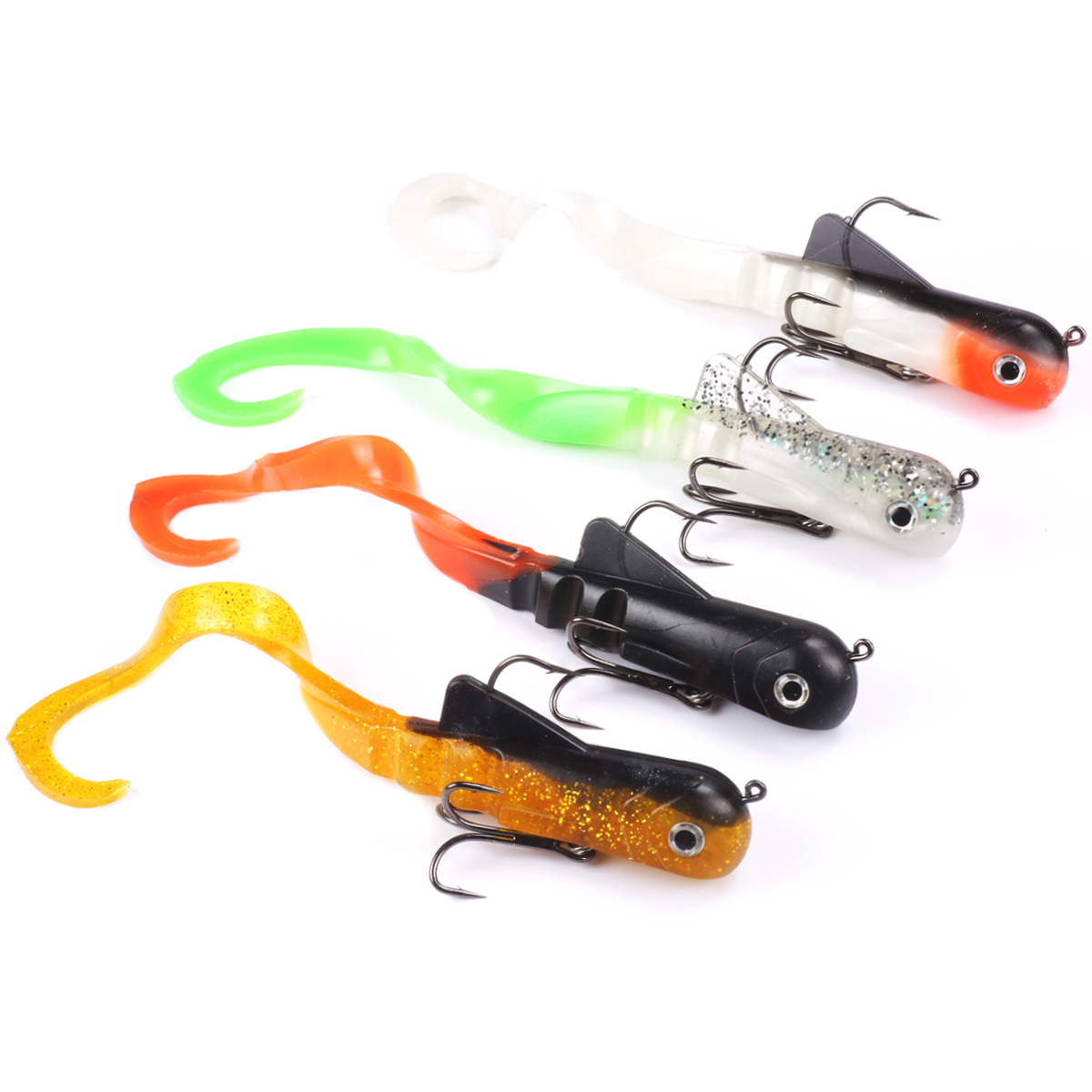 Fishing Lure Jerkbait - 4 pièces/lot Mizugiwa peu profond brochet