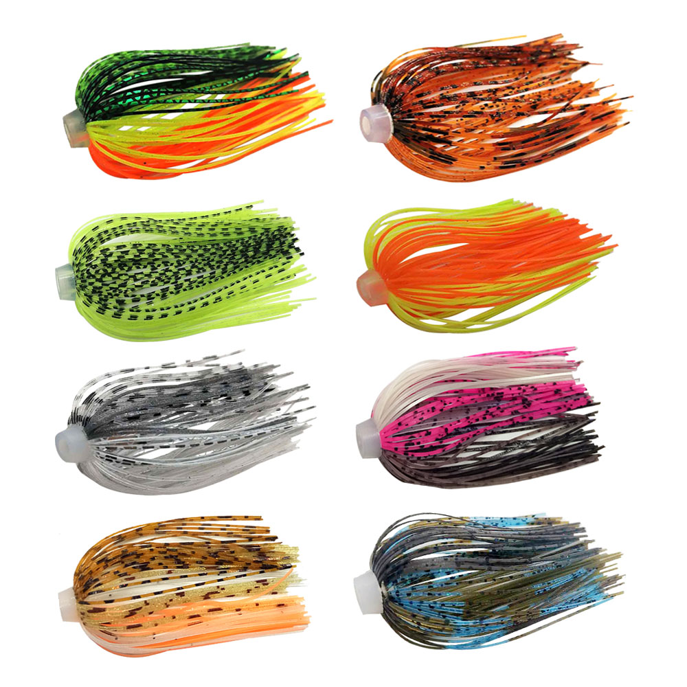 Fishing Lure Buzzbait - 5 pièces/lot, 88 brins, jupes en