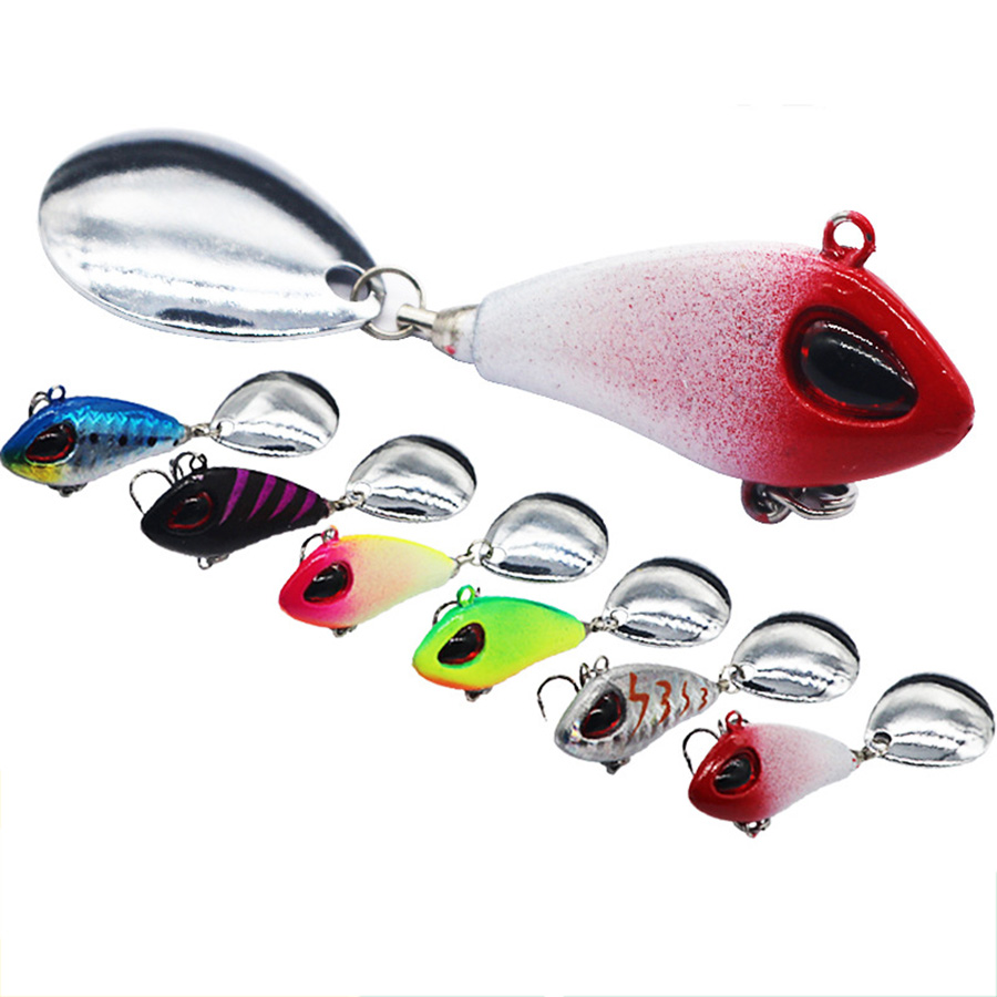 Fishing Lure Blade Bait - Micro spinnerbait métallique pour la pêche