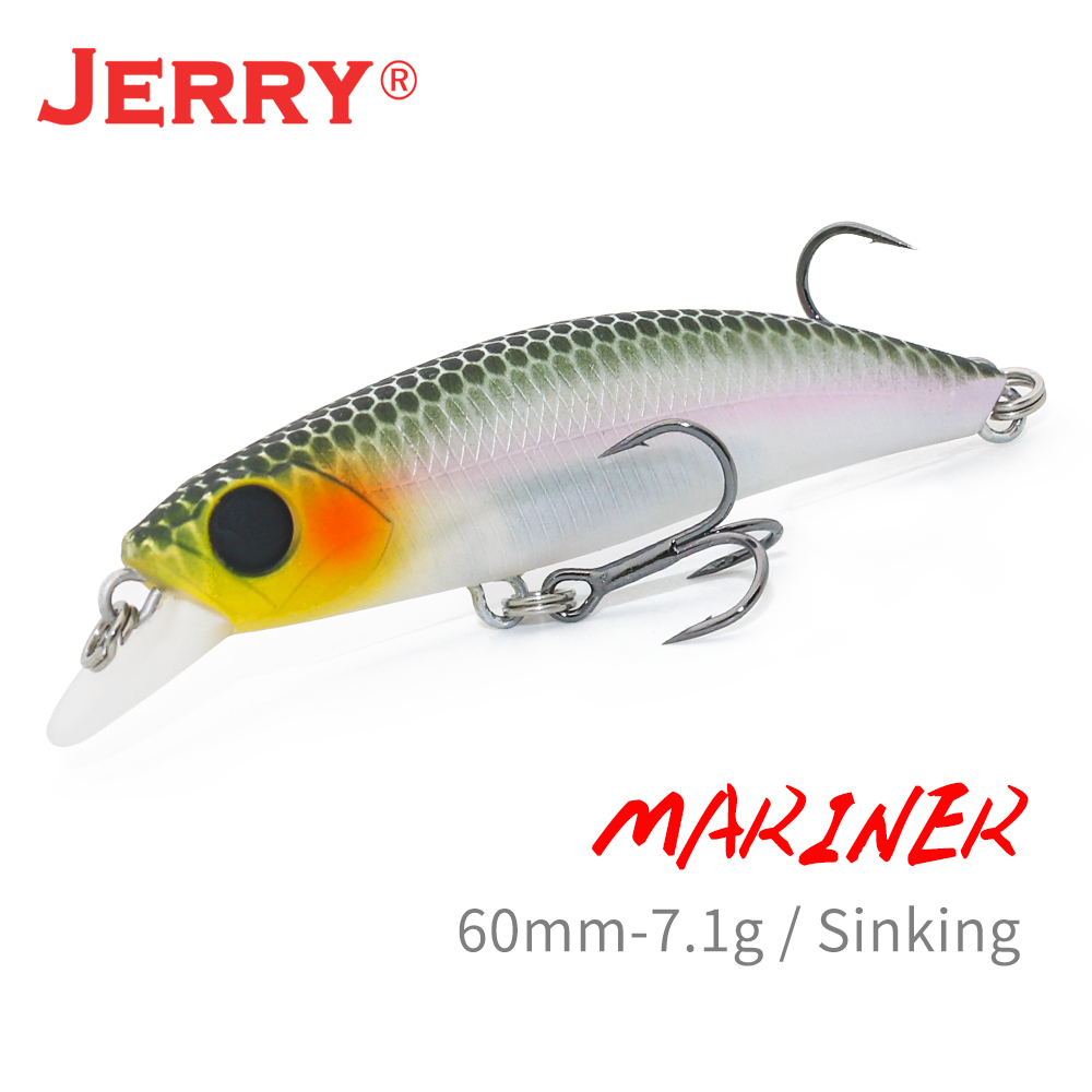 Fishing Lure Jerkbait - Caution Mariner-Leurre coulant de type WobJeff