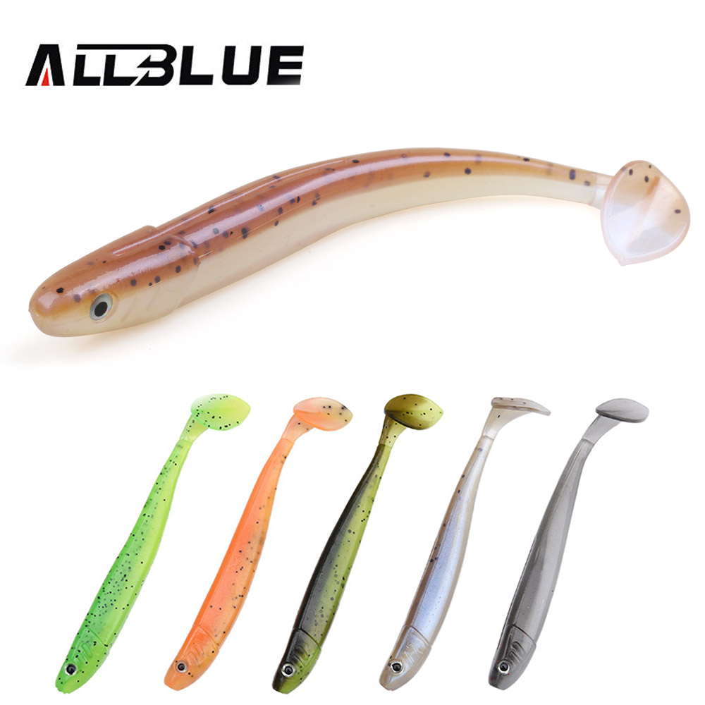 Fishing Lure Soft Plastic - ALLBLUE Nouvelles leurres souples Vivid Worm,