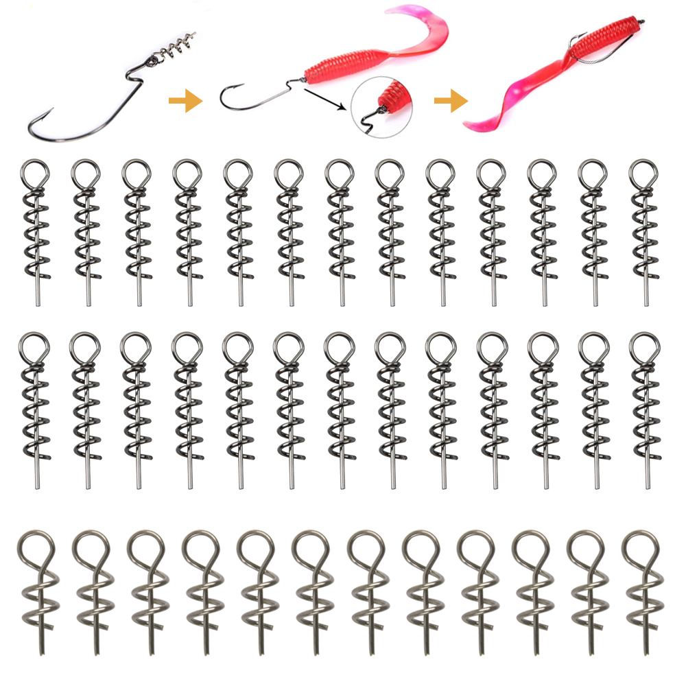 30 pièces en acier inoxydable  - Fishing Lure Accessories avis et prix