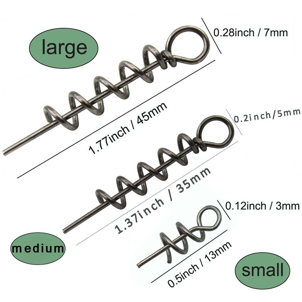 30 pièces en acier inoxydable  - Fishing Lure Accessories avis et prix